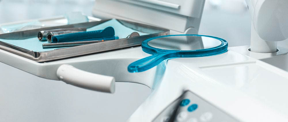 Modernes Zahnarztbesteck der Zahnarztpraxis Mönchengladbach